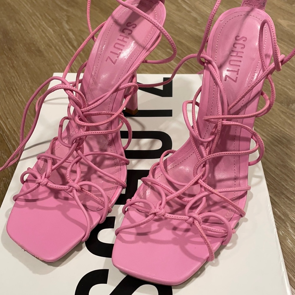Schutz Leather Sandal